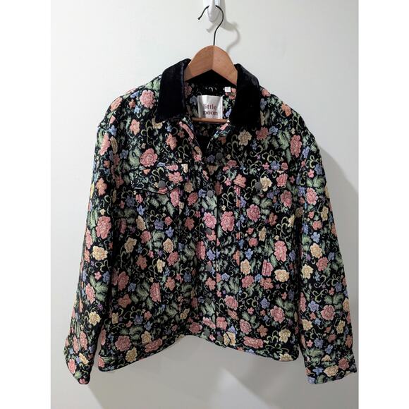 Little Moon Aritzia Floral Tapestry Jacket - Picture 1 of 6